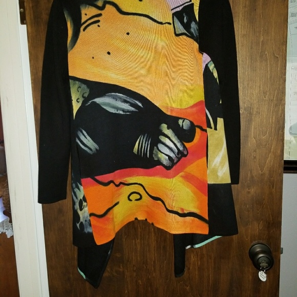 Sweater Hand painted - Picture 2 of 2